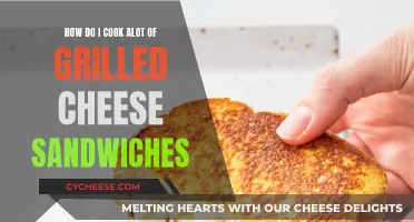 Quick Grilled Cheese for a Crowd