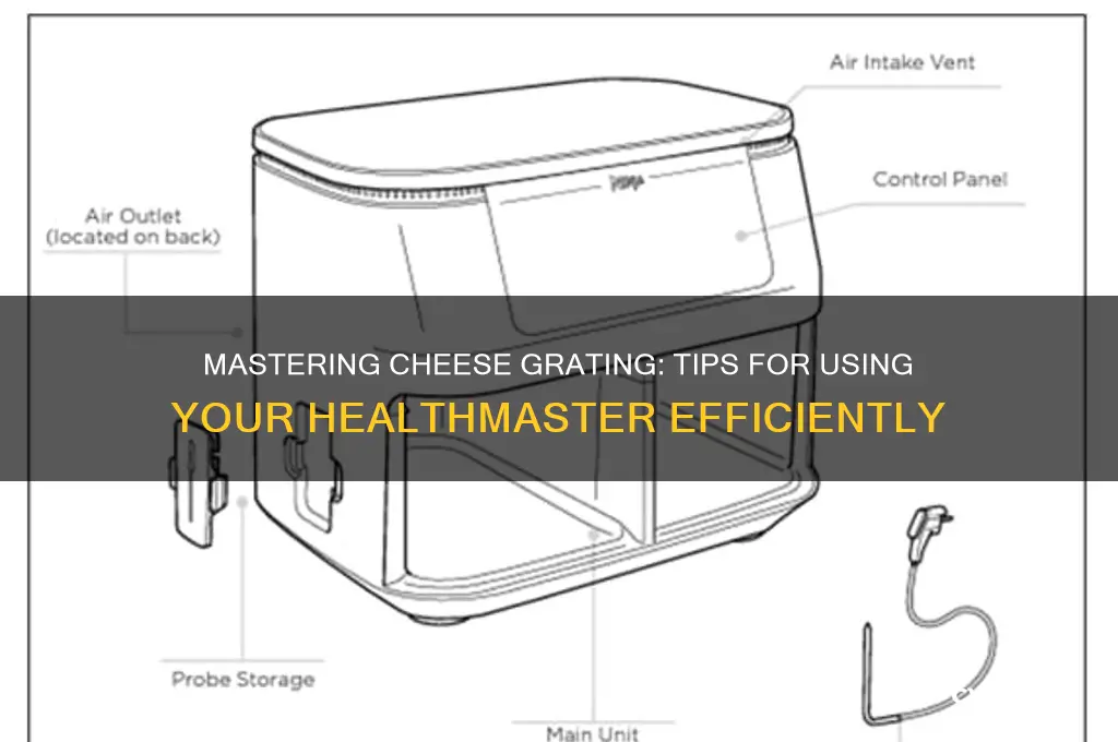 how do i grate cheese in a healthmaster