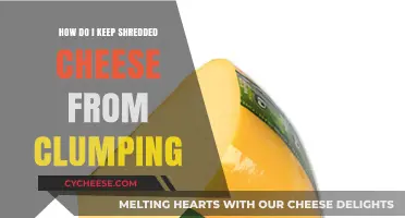 Prevent Clumping: Tips to Keep Shredded Cheese Fresh and Fluffy