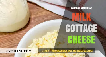 Crafting Creamy Cottage Cheese: A Simple Raw Milk Recipe Guide