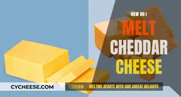 Melting Cheddar Cheese: Tips and Tricks for Success