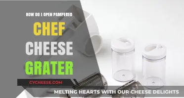 Easy Steps to Open Your Pampered Chef Cheese Grater Safely