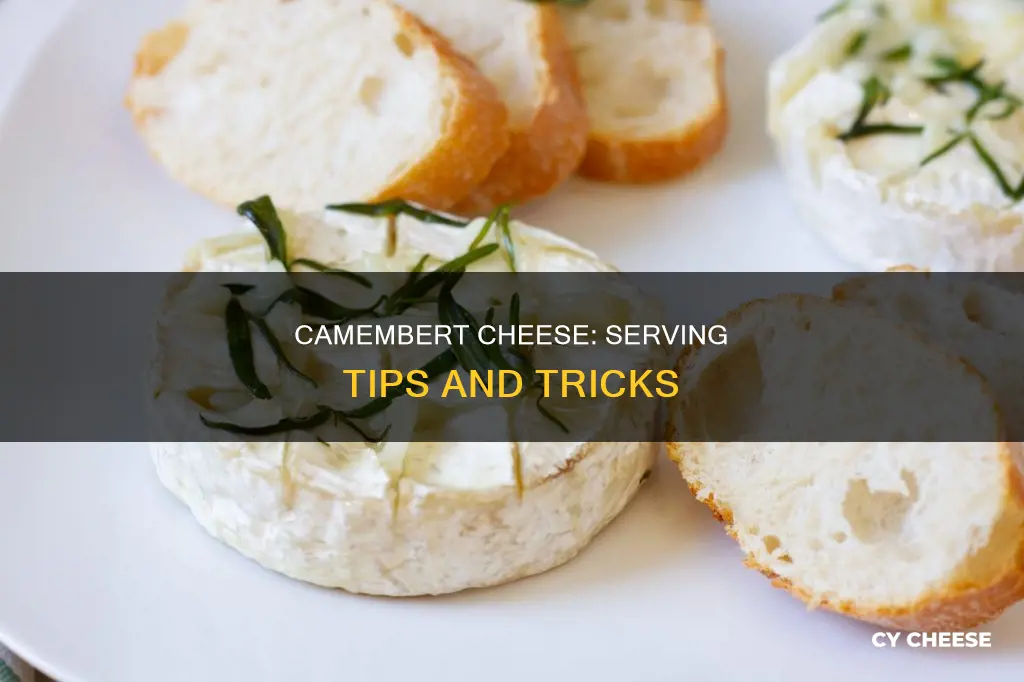 how do i serve camembert cheese