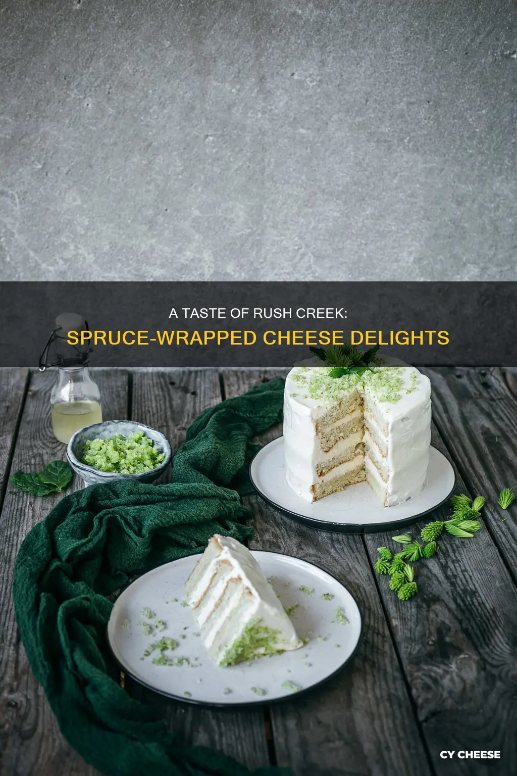 how do i serve rush creek cheese wrapped in spruce