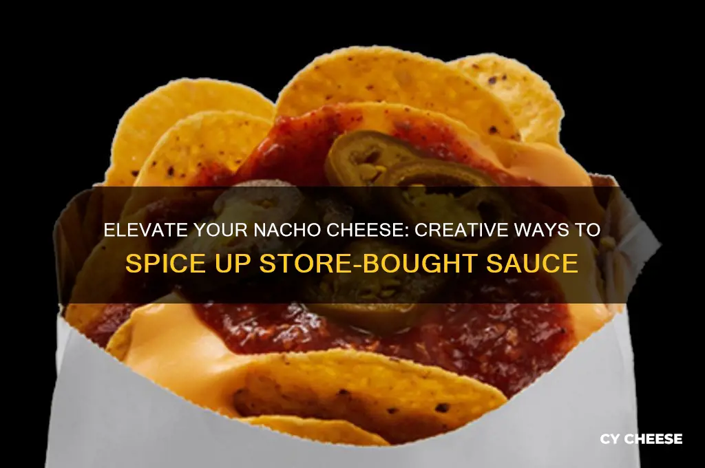 how do i spice up my store bought nacho cheese