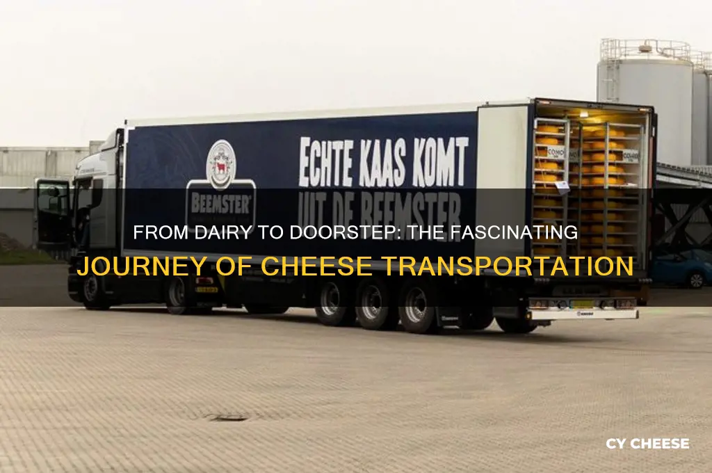 how do they transport cheese