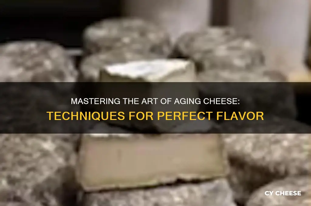 how do you age cheese