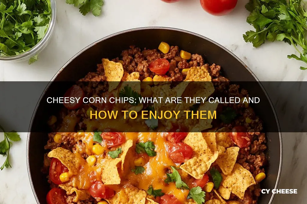 how do you call chips with corn and cheese