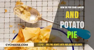 Delicious Cheese and Potato Pie: A Simple Recipe