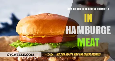 Cooking Cheese in Hamburger Meat: The Right Way