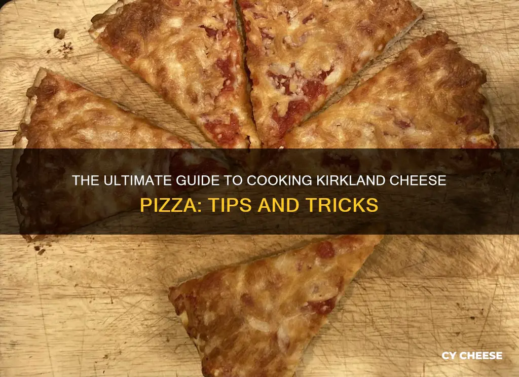 how do you cook kirkland cheese pizza