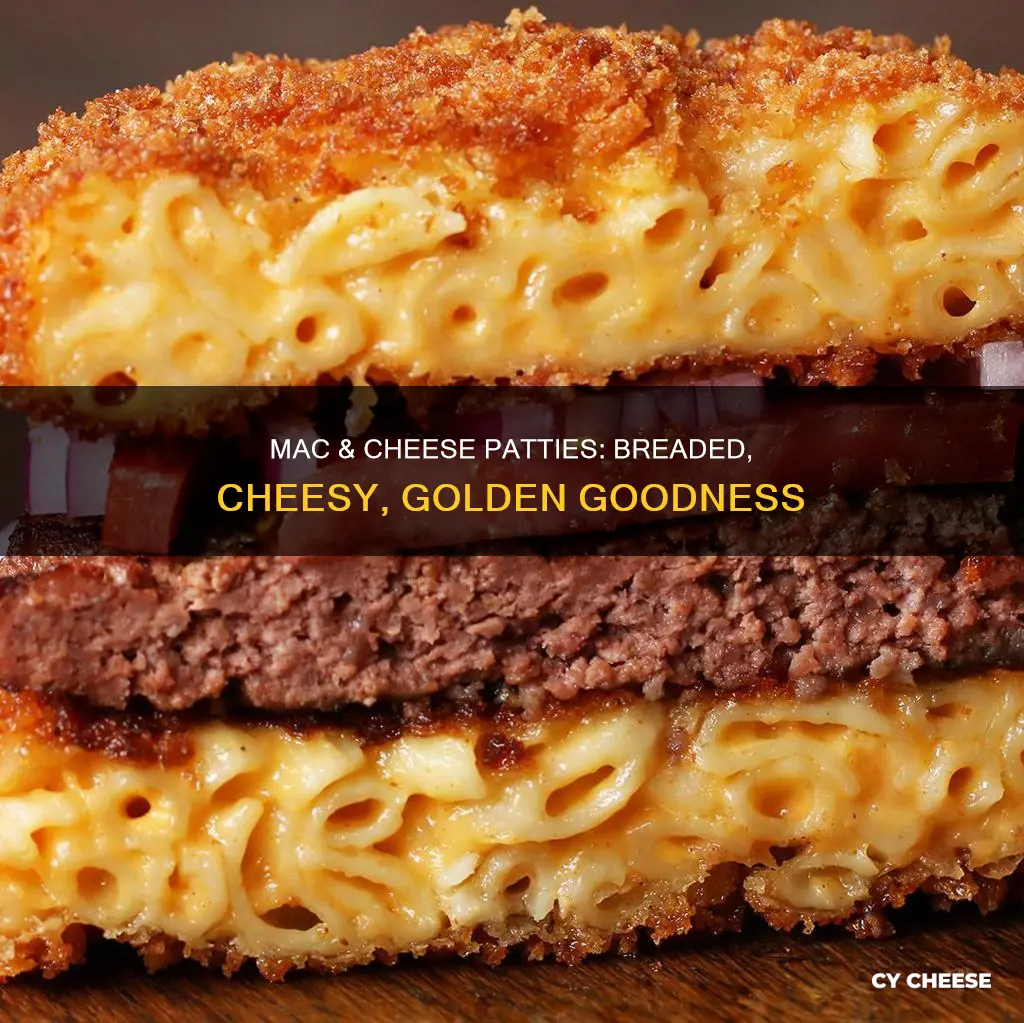 how do you cook macaroni and cheese breaded patties