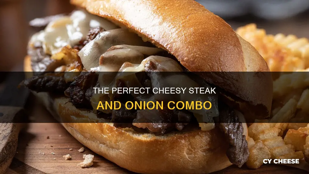 how do you cook philadelphia cheese steak onions