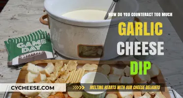 Balancing Garlic Cheese Dip: Tips to Counteract Overindulgence and Freshen Up