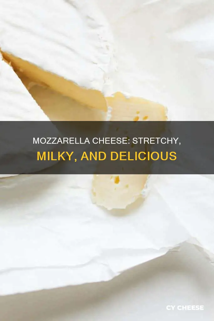how do you describe what mozzerella cheese tastes like