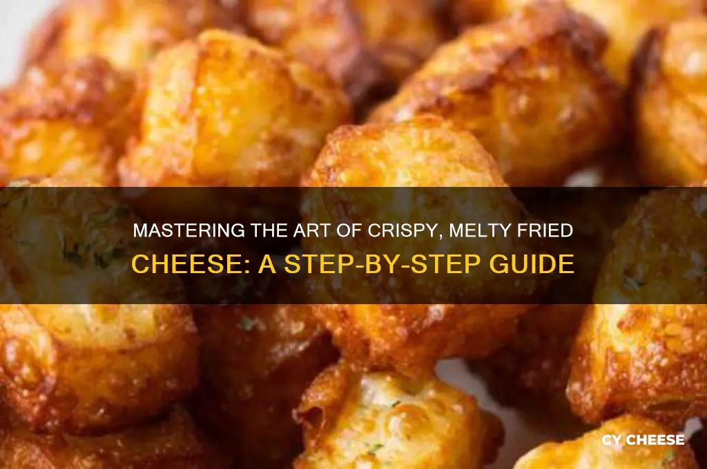 how do you fry cheese