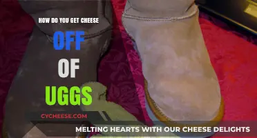 Cleaning UGGs: Removing Cheese Stains