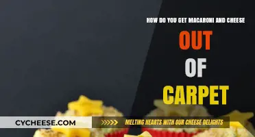 Removing Mac and Cheese Stains from Your Carpet