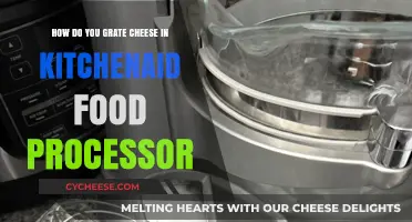 Effortless Cheese Grating with Your KitchenAid Food Processor: A Guide