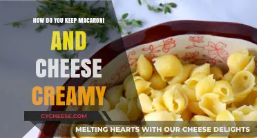Mac and Cheese: Keeping it Creamy and Delicious