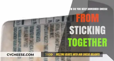 Prevent Clumping: Easy Tips to Keep Shredded Cheese Fresh and Separated