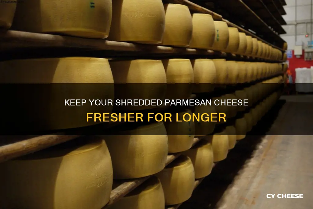 how do you keep shredded parmesan cheese fresh