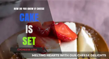 Perfectly Set Cheesecake: Signs to Look For in Your Dessert