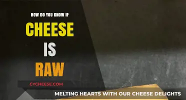 Identifying Raw Cheese: Key Signs and Characteristics to Look For