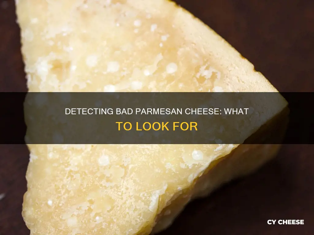 how do you know when parmesan cheese goes bad