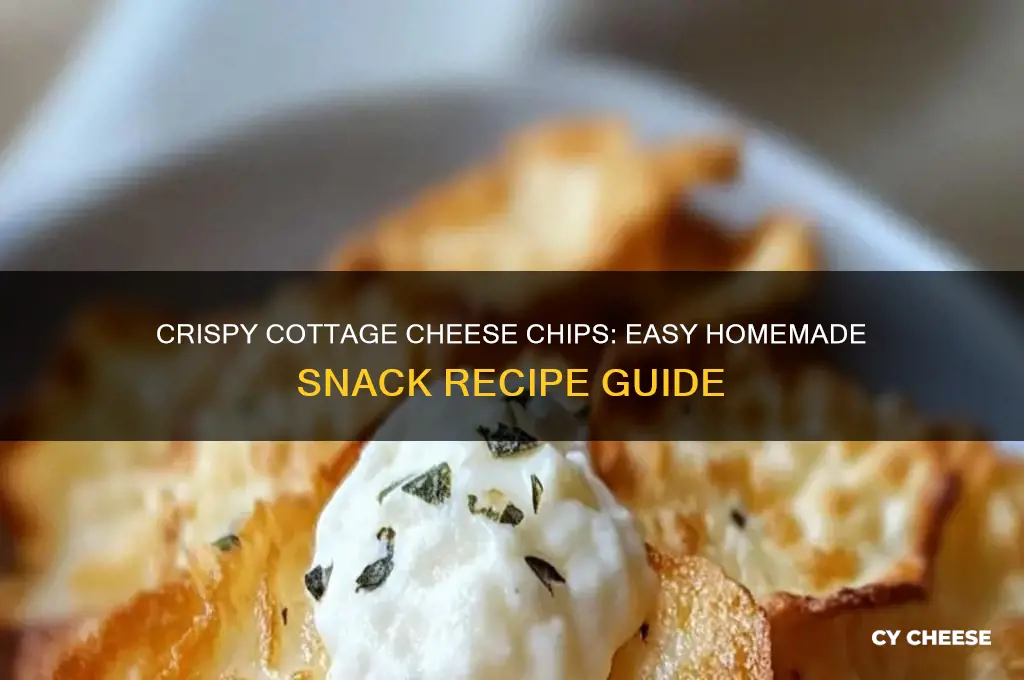how do you make cottage cheese chips