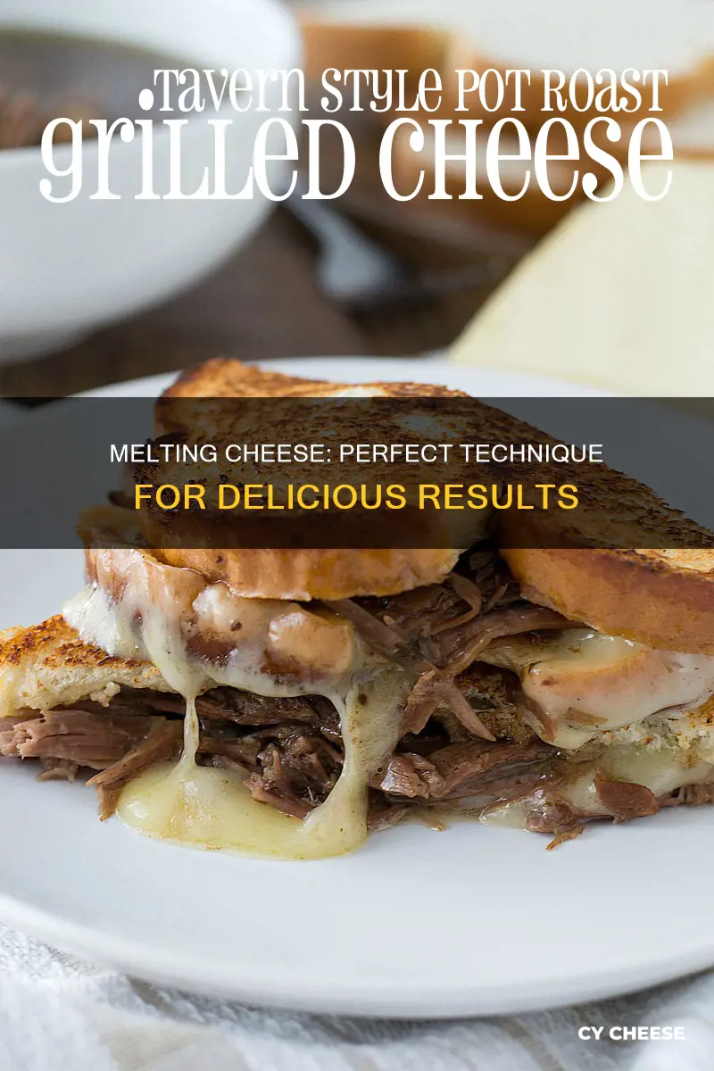 how do you melt cheese in a pot