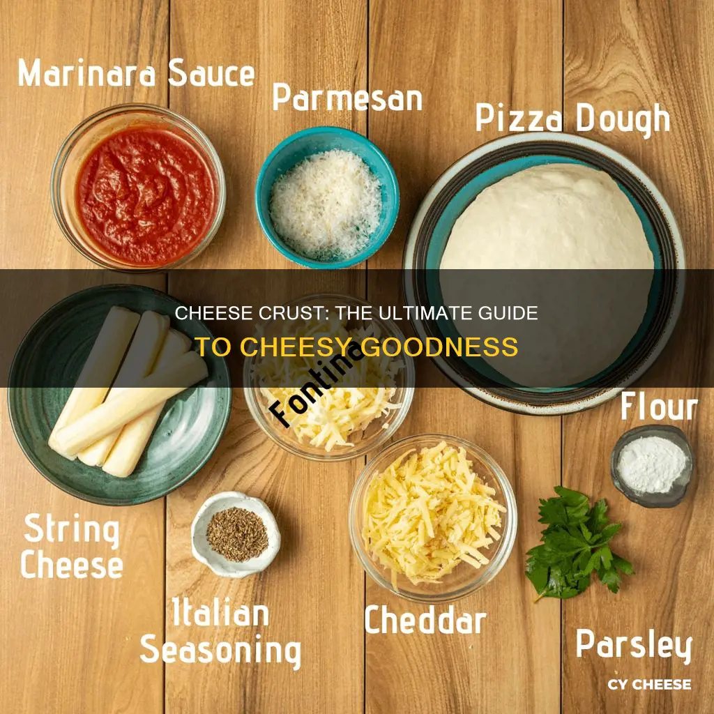 how do you put cheese in crust