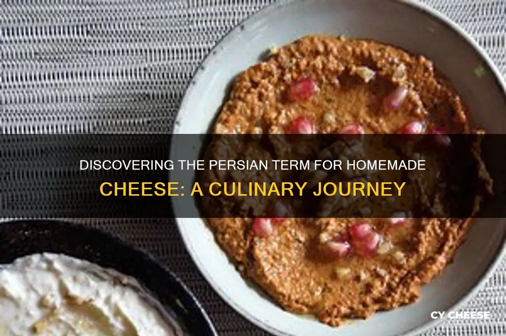 how do you say homemade cheese in persian