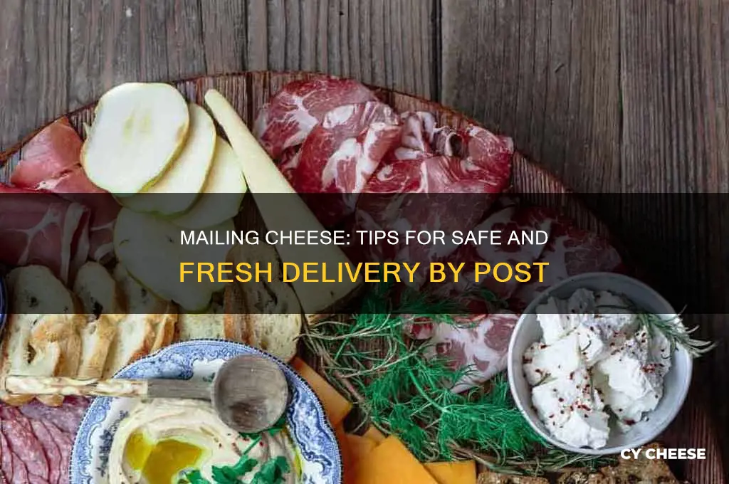 how do you send cheese in the mail