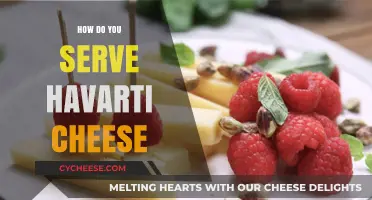 The Art of Serving Creamy Havarti Cheese