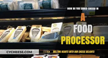 Effortless Cheese Shredding: Mastering the Food Processor Technique