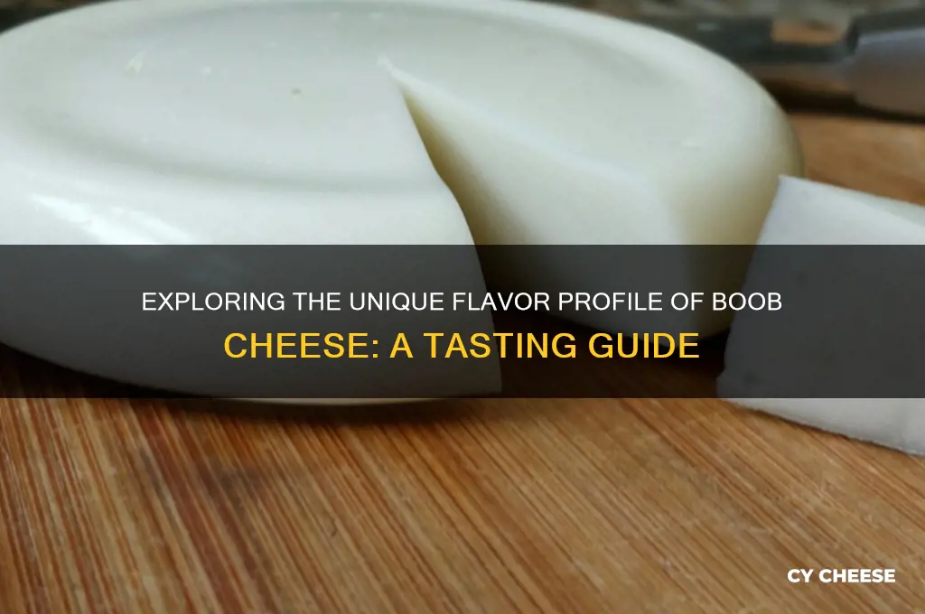 how does boob cheese taste