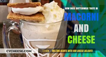 Buttermilk's Tangy Twist: Elevating Mac and Cheese Flavor and Texture