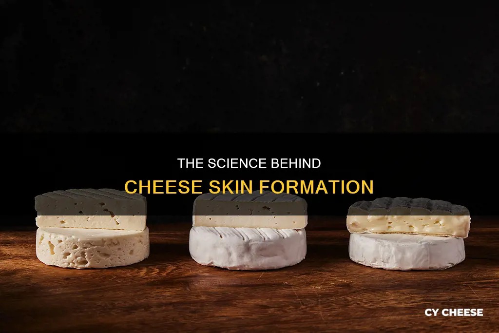 how does cheese get a skin