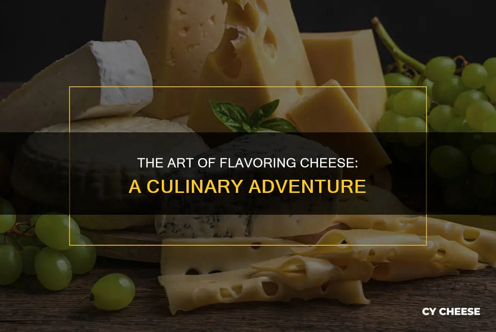 how does cheese get different flavors