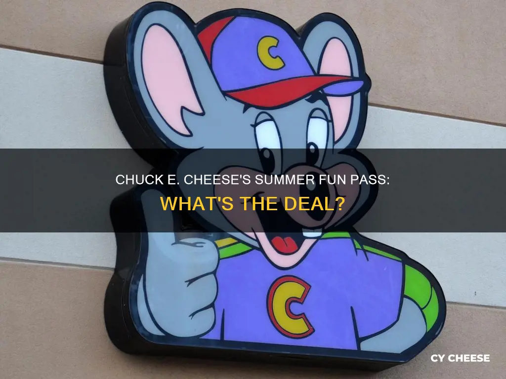 how does chuck e cheese summer fun pass work