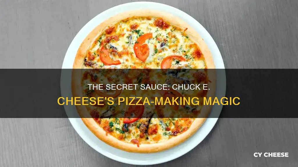 how does chuckie cheese cook their pizza