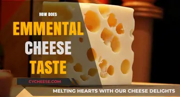 Exploring the Nutty, Buttery, and Mildly Sweet Flavor of Emmental Cheese