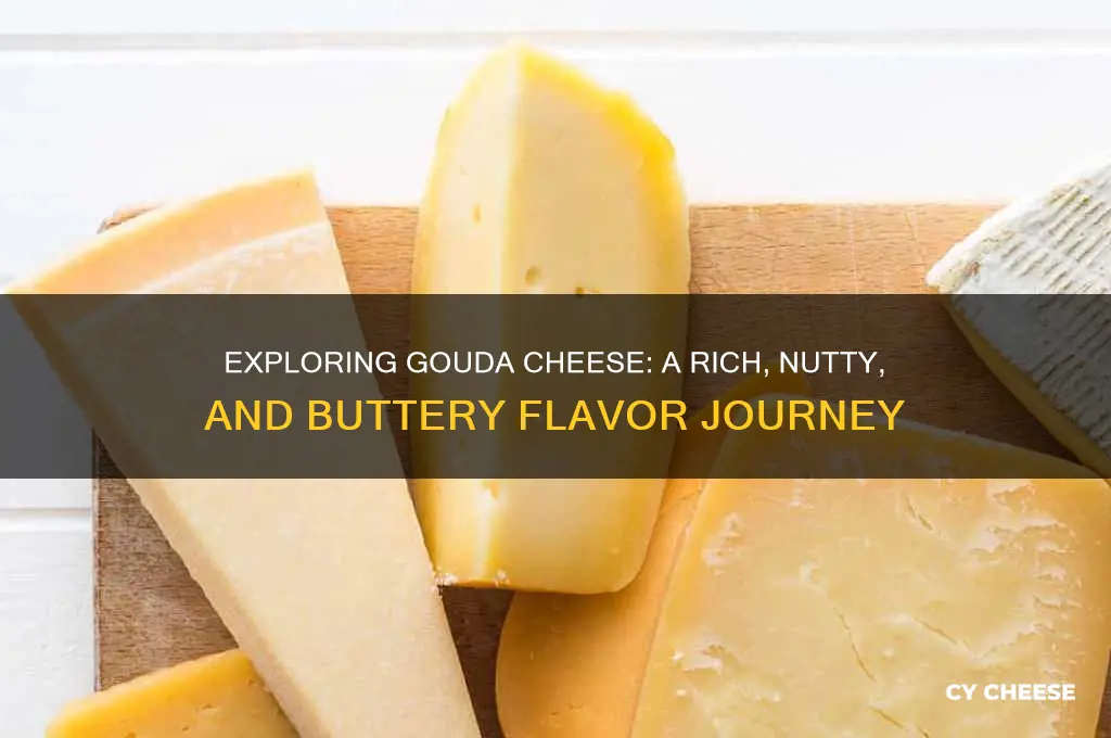 how does gouda cheese taste