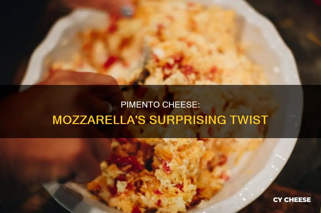 how does homemade pimento cheese with mozzarella taste good
