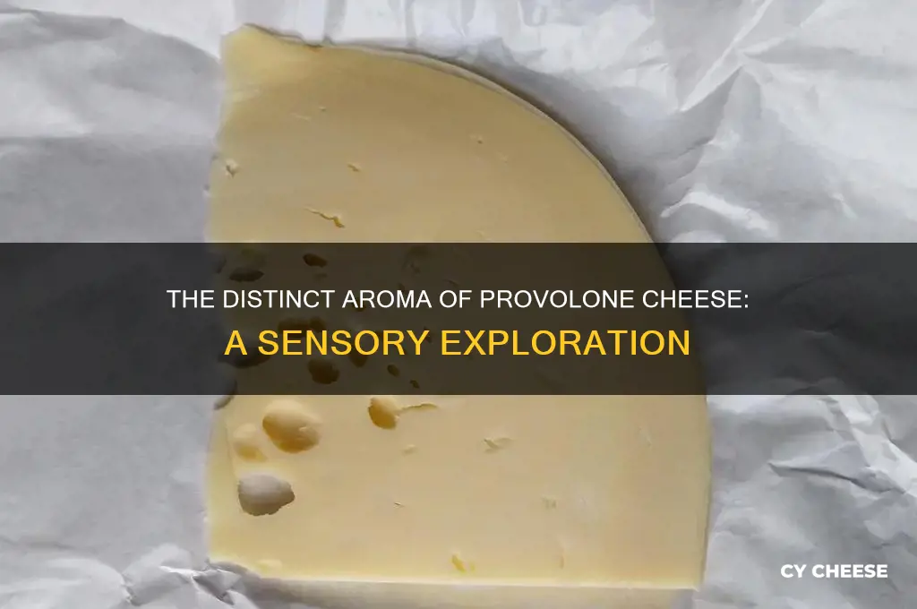 how does provolone cheese smell