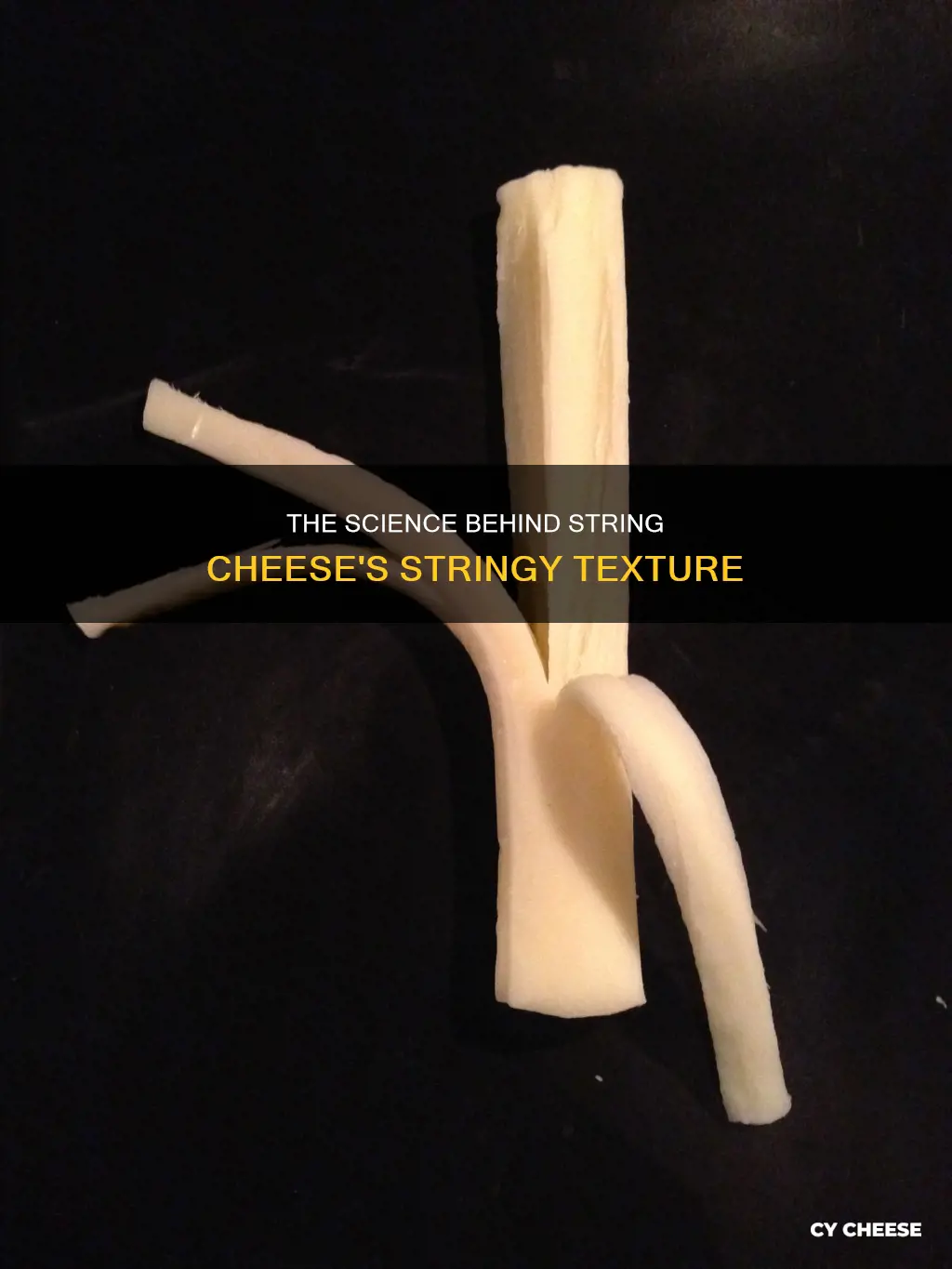 how does string cheese get stringy
