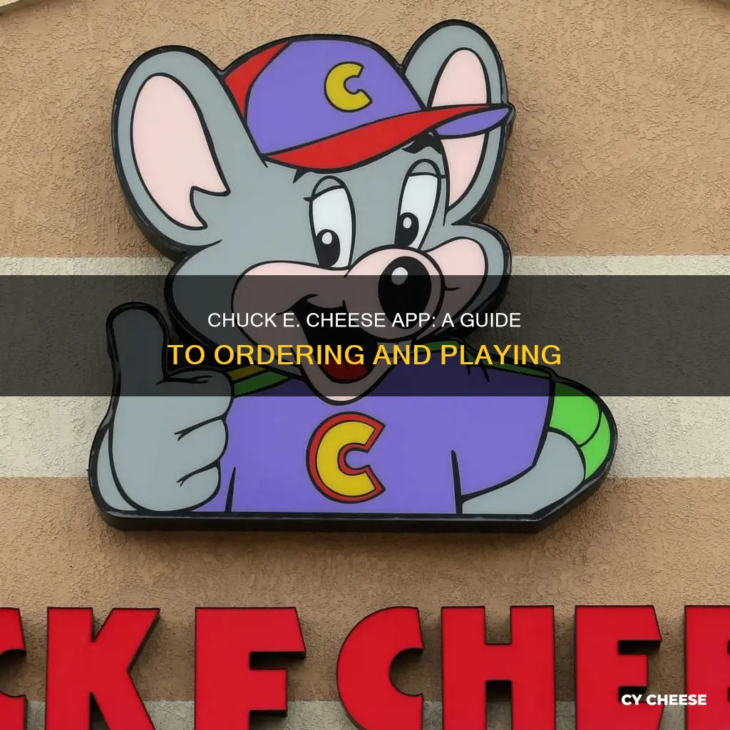 how does the chuck e cheese app work