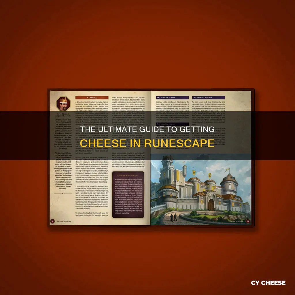 how get cheese runecape