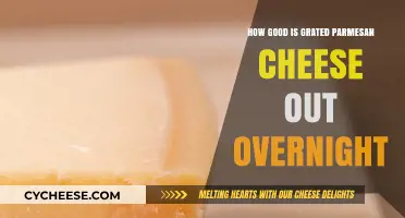 Parmesan Cheese Left Out: Is It Safe to Eat?